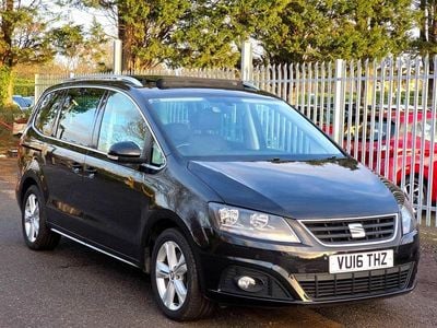 Black Used 2016 Seat Alhambra SE MPV | £13,290 (Fair price)