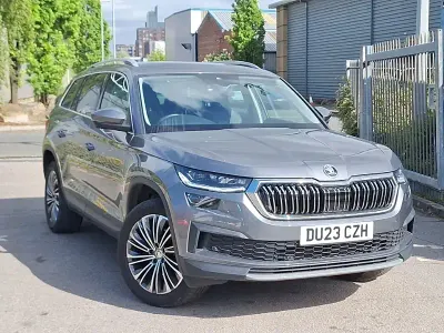 Second-hand Skoda Kodiaq SE L Executive 150 CP (110 kW) 2023 Gri SUV