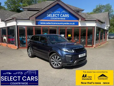 Used Land Rover Range Rover evoque HSE Dynamic 240 HP (176 kW) 2018 Blue Estate