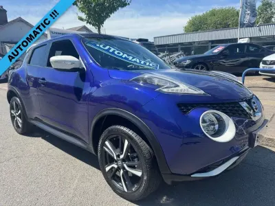 Used Nissan Juke N-Connecta 117 HP (86 kW) 2017 Blue SUV