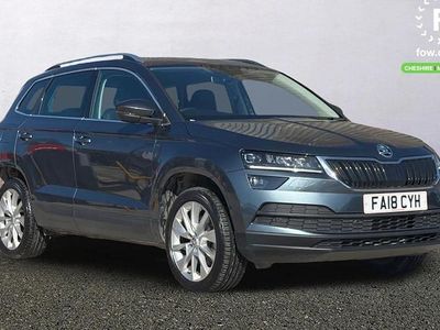 Used Skoda Karoq SE L 116 HP (85 kW) 2018 Grey SUV