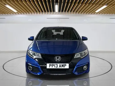 Used Honda Civic SE Plus 142 HP (104 kW) 2015 Blue Hatchback