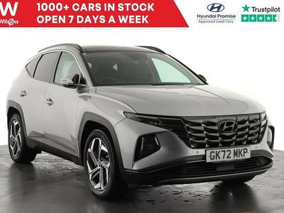 Silver Used 2022 Hyundai Tucson Ultimate SUV | £23,699 (Fair price)
