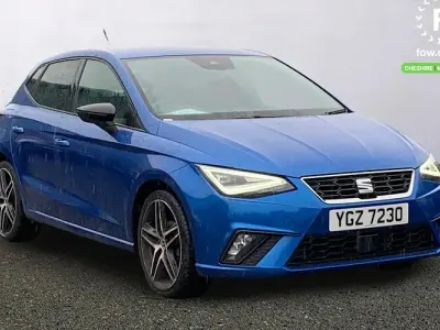 Used Seat Ibiza FR 95 HP (69 kW) 2022 Blue Hatchback