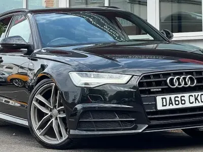 Used Audi A6 Black Edition 272 HP (200 kW) 2016 Black Estate
