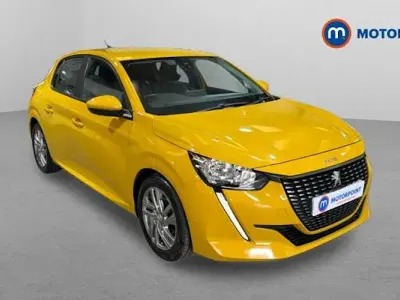 Gebraucht Peugeot 208 Active 75 PS (55 kW) 2020 Gelb Kleinwagen