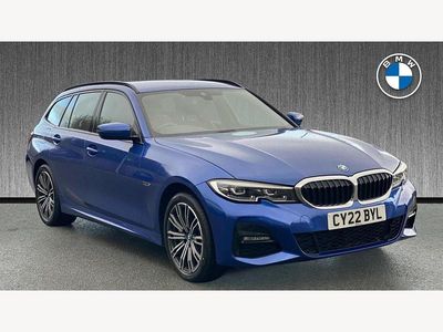 Blue Used 2022 BMW 330e M Sport Estate | £25,999 (Good price)
