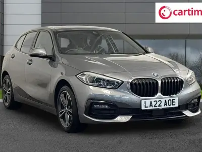 Used BMW 118 Sport Line 136 HP (100 kW) 2022 Grey Hatchback