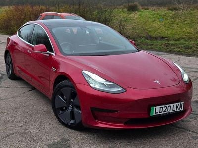 Red Used 2020 Tesla Model 3 Standard Range Sedan | £7,995 (Good price)