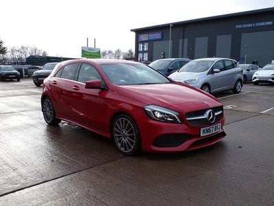 Red Used 2017 Mercedes A200 AMG Line Premium Hatchback | £11,795 (Good price)