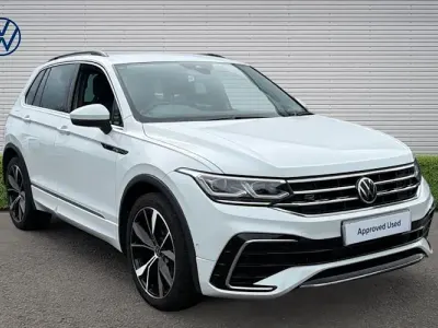 Used VW Tiguan R-line 150 HP (110 kW) 2023 White SUV