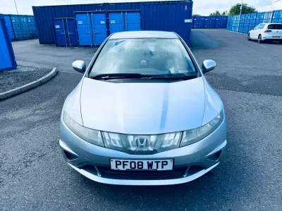 Used Honda Civic SE 2008 Silver Hatchback