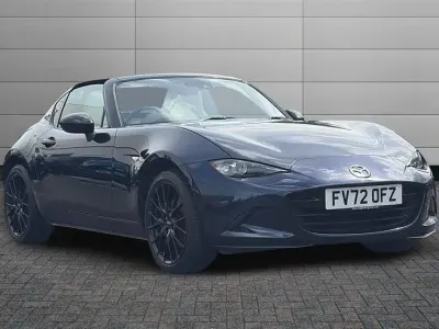 Used Mazda MX5 Inclusive 184 HP (135 kW) 2022 Deep crystal blue Cabriolet