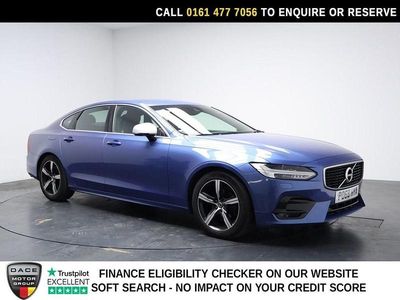 Used Volvo S90 R-Design 190 HP (139 kW) 2018 Blue Sedan