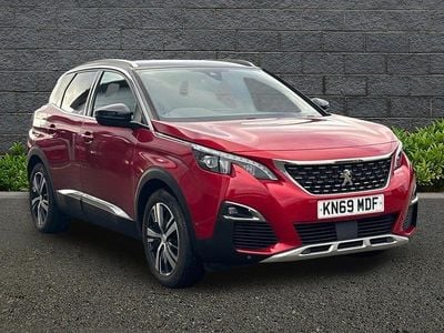 Red Used 2019 Peugeot 3008 GT-line Hatchback | £12,595 (Good price)