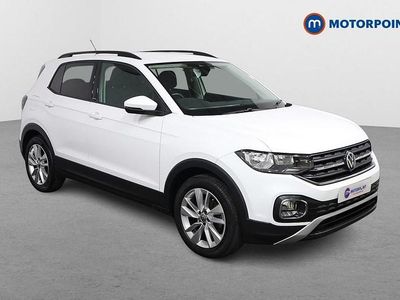 Used VW T-Cross Active 110 HP (80 kW) 2021 White SUV