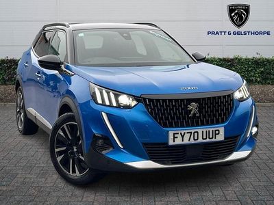 Blue Used 2020 Peugeot 2008 GT-line SUV | £14,495 (Fair price)
