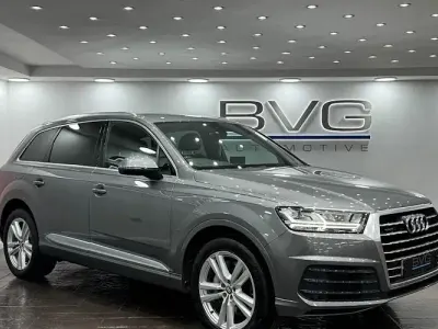 Used Audi Q7 S-Line 218 HP (160 kW) 2017 Grey SUV