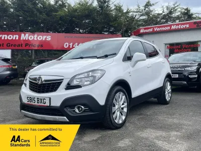 Used Vauxhall Mokka S 130 HP (95 kW) 2015 White SUV