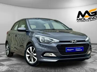 Używany Hyundai i20 Edition 100 KM (73 kW) 2017 Niebieski Hatchback