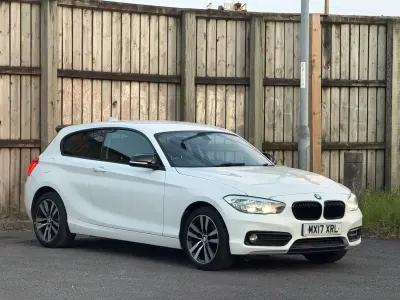 Used BMW 118 Sport Line 2017 White Hatchback