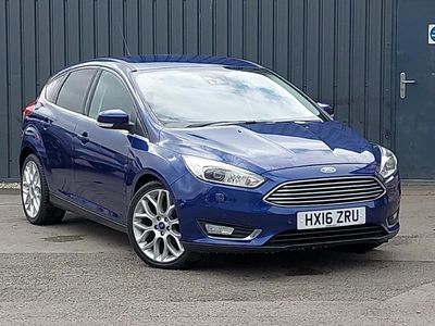 Used Ford Focus Titanium X 120 HP (88 kW) 2016 Blue Hatchback
