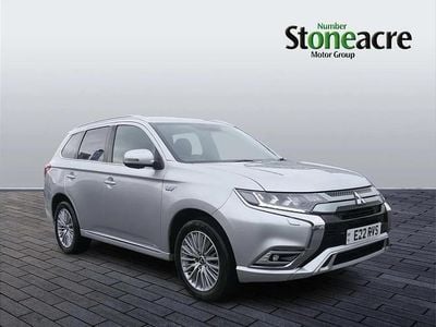 Silver Used 2019 Mitsubishi Outlander P-HEV SUV | £10,995 (Fair price)