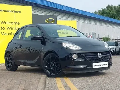 Used Vauxhall Adam 70 HP (51 kW) 2019 Black Hatchback