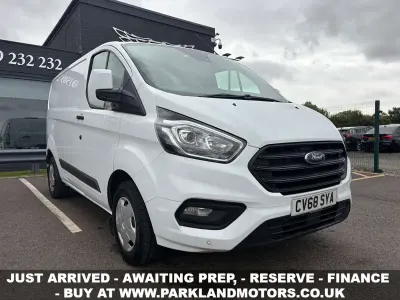 Used Ford Transit Custom Trend 105 HP (77 kW) 2018 White Van