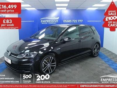 Black Used 2019 VW Golf VII GTD Hatchback | £16,499 (Good price)