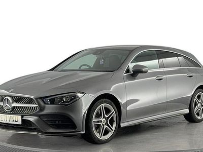 Grey Used 2021 Mercedes CLA250e Shooting Brake AMG line Estate | £18,000 (Good price)