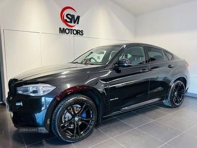 Black Used 2018 BMW X6 M Sport SUV | £21,995 (A bit pricey)
