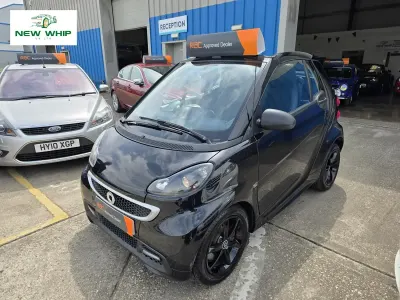 Used Smart ForTwo Cabrio 84 HP (61 kW) 2014 Black Cabriolet