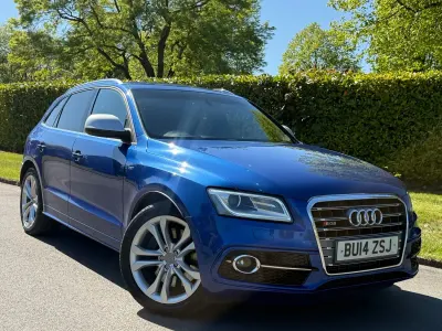 Used Audi SQ5 Comfort 340 HP (250 kW) 2014 Blue SUV