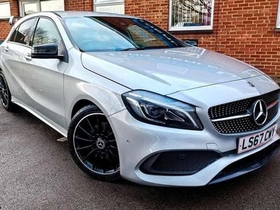 Used Mercedes A180 AMG Line Premium 109 HP (80 kW) 2017 Silver Hatchback