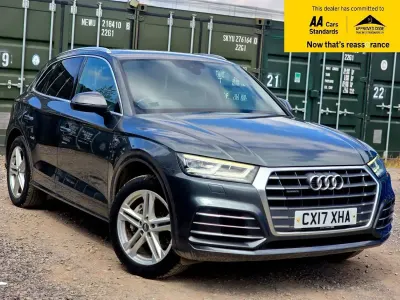 Used Audi Q5 S-Line 190 HP (139 kW) 2017 Grey SUV