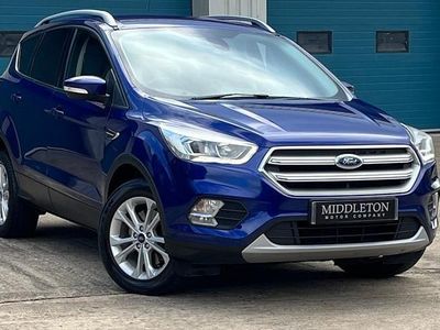 Blue Used 2017 Ford Kuga Titanium SUV | £8,795 (Fair price)