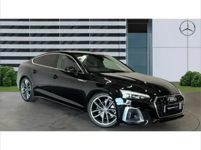Used Audi A5 S-Line 147 HP (108 kW) 2023 Black Coupe