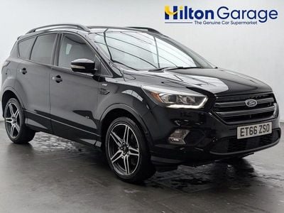 Black Used 2017 Ford Kuga ST-Line SUV | £11,150 (Fair price)