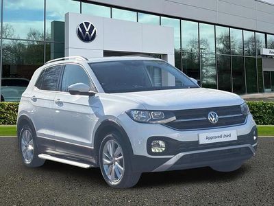Used VW T-Cross SE 95 HP (69 kW) 2021 White SUV