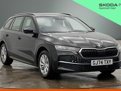 Black magic pearl effect Used 2024 Skoda Octavia SE Technology Estate | £21,500 (Fair price)