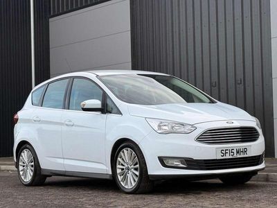 White Used 2015 Ford C-MAX Titanium MPV | £7,490 (Fair price)