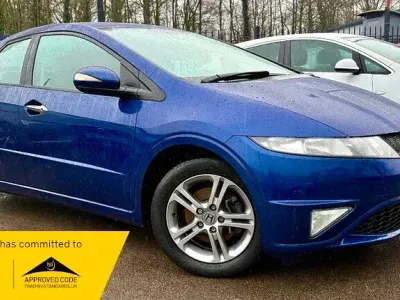 Used Honda Civic SI 2011 Blue Hatchback