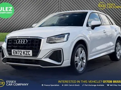 Used Audi Q2 S-Line 150 HP (110 kW) 2023 White SUV