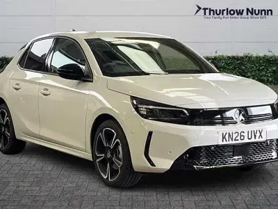 New Vauxhall Corsa Ultimate 101 HP (74 kW) 2026 White Hatchback