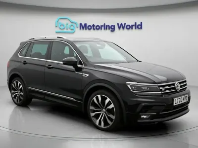 Used VW Tiguan R-line 190 HP (139 kW) 2020 Black SUV