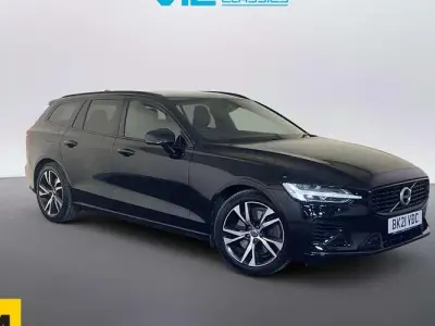 Used Volvo V60 R-Design 340 HP (250 kW) 2021 Black Estate