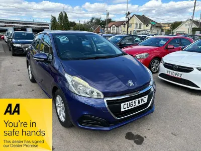 Used Peugeot 208 Active 2015 Blue Hatchback