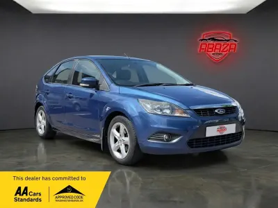 Used Ford Focus Zetec 125 HP (91 kW) 2009 Blue Hatchback