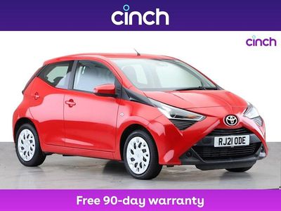 Red Used 2021 Toyota Aygo X-play Hatchback | £9,429 (Fair price)